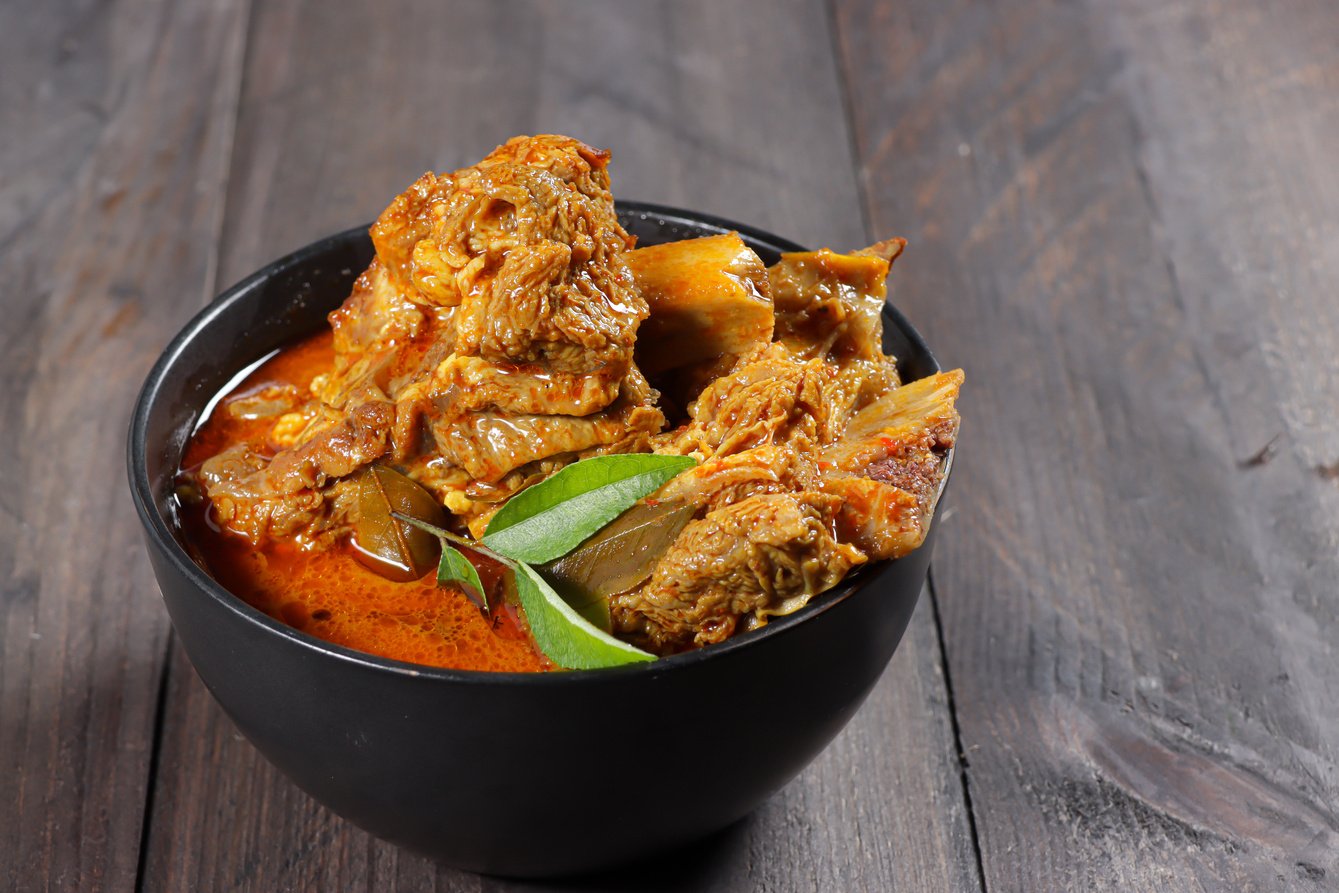 Kari iga sapi or Gulai iga sapi is Indonesian rib beef curry.